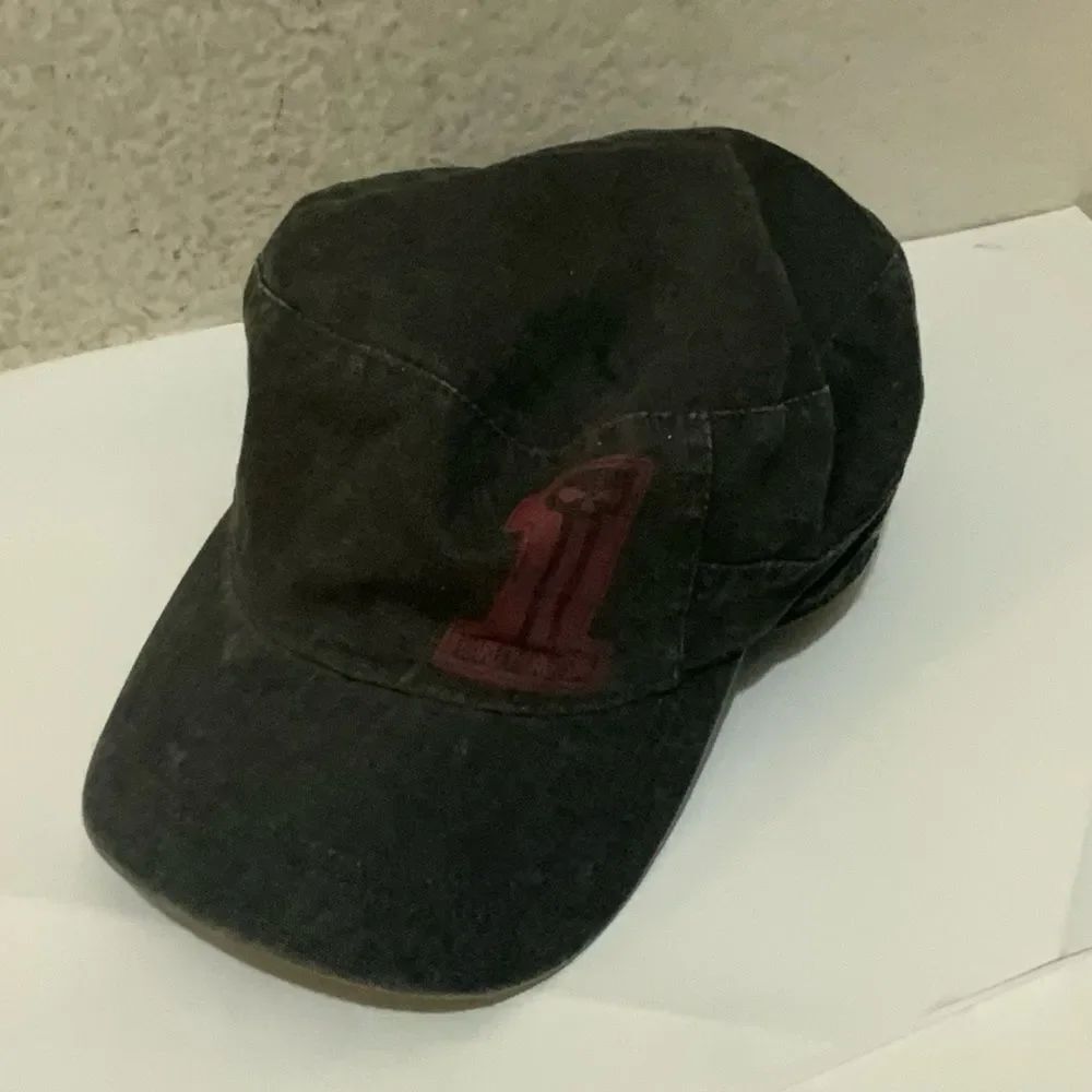 Harley Davidson Motorcycle denim hat Punisher #1 black biker